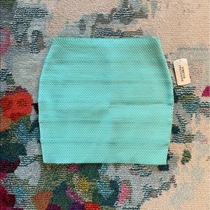 Teal Bandage Skirt